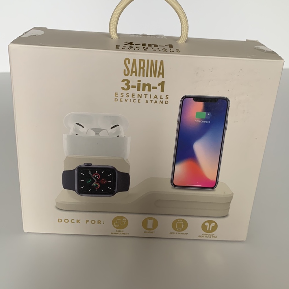 ACCESSORY DOCK FOR AIR PODS, iPhone, APPLE WATCH•NWT - Picture 8 of 8